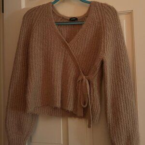 Blush Pink Fuzzy Sweater